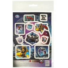 Наклейки бумажные а5 роботы Умка NB-107749-TF