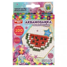 Набор д/детского тв-ва аквамозаика арбуз МУЛЬТИ АРТ  100-AQUAMOS-7