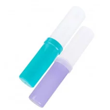 Пенал-тубус ЦВЕТА ПРОВАНСА  АССОРТИ  "Стандарт плюс"прозрачный+цвет. непрозрачный (ПН-0491), пластик ПН-0491