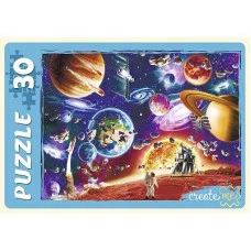 МАКСИ-ПАЗЛЫ 30 элементов. КОСМОС №6 (Арт. ПУ30-1110)
