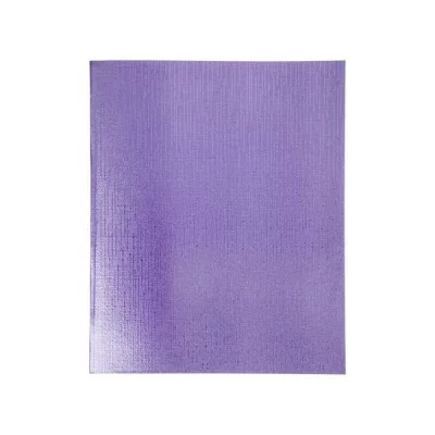 Тетрадь 48л клетка бумвинил "Metallic" фиолетовый HATBER 48Т5бвВ1 220872