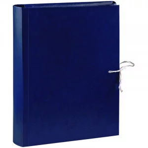 Папка архивная с мягкими клапанами OfficeSpace, покрытие БВ, с 4 завяз., ширина корешка 50мм,ассорти