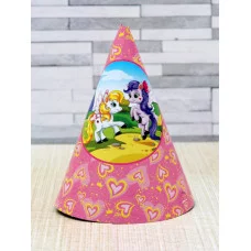 Колпак "Волшебные пони" (16 см, 6 шт, без хэдера) ШН-6908