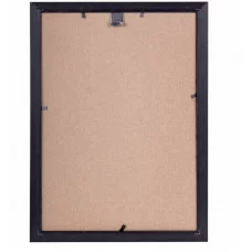 Рамка 21х30 см, пластик, багет 20 мм, BRAUBERG "HIT3", синий мрамор с двойной позолотой, стекло, 390988