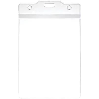 Бейдж вертикальный OfficeSpace, 95*150мм (размер вставки 90*120мм) , без держателя 284645