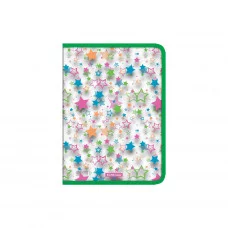 Папка для тетрадей А4 молния вокруг пластик "Neon Stars" ассорти ERICH KRAUSE 50490 077874