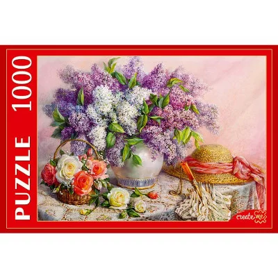 ПАЗЛЫ 1000 элементов. РУКП1000-2023 ДАНДОРФ-ОВ. АРОМАТ СИРЕНИ
