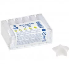 Легкий пластилин для лепки Мульти-Пульти, белый, 6шт., 60г, прозрачный пакет 332895