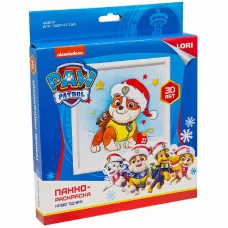 3D Art панно-раскраска новогодняя "Крепыш" Щенячий патруль Ипс-008