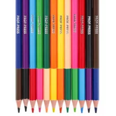 Карандаши цветные акварельные 12 цв. ПОСЛЕ ДОЖДЯ d=3мм, кгексаг. КЦ-4732