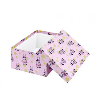 Коробка прямоугольная подарочная 1 шт Аниме девочка и панда 23 х 16 х 9,5 см РазборПП-4522