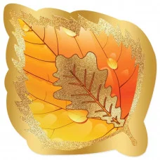 Украшение на скотче "Листья осины и дуба" Праздник 3001550