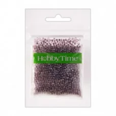 Бисер круглый люминесцентный 2мм 60г, лиловый №18 2-645/23 Альт 364237