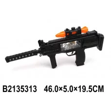 Автомат на батарейках, свет. и звук. эффекты, 45*5*19,5 см 2135313