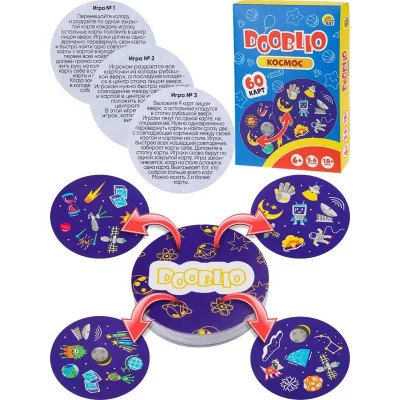Dooblio "Космос" 60 карт ИН-3257