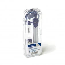 Готовальня Alingar 3 предмета пластиковый футляр цвет асорти 1шт AL4506