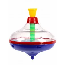 Юла 14см "Картинки" цвет микс И-4337