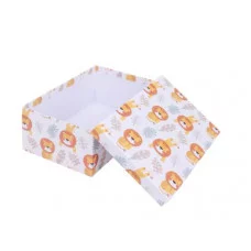 Коробка прямоугольная подарочная Львята 25X18X10.5 см РазборКОР-7812
