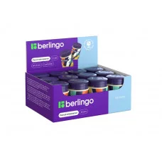 Точилка пластиковая Berlingo "Groovy", с контейнером, 1 отверстие 352564