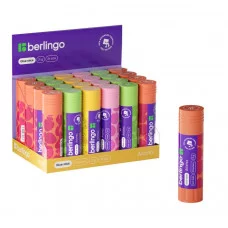 Клей-карандаш Berlingo "Aroma", 21г, ароматизированный (мята, лимон, клубника, роза) 271151 