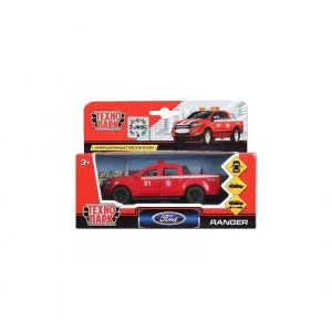 Машина "Ford Ranger Пикап Пожарный" 12 см металлич.инерцион. SB-18-09-FR-F