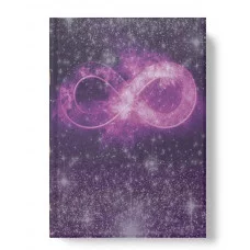 Книга для записей А6 80л "Бесконечность" КанцЭксмо ЕТИЛ680633