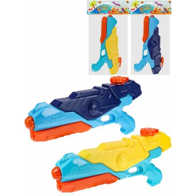 Водный пистолет 400мм 840 мл,дальность стрельбы 9-10 м.цвет микс, ИК-0548