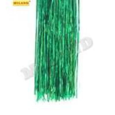 Новогоднее украшение дождик зеленый "Новогодняя искра" НУ-6492