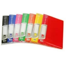 Папка на 10 карманов А5 BT-78 "Ассорти" вкладыш на корешке, MS-10А5 308078