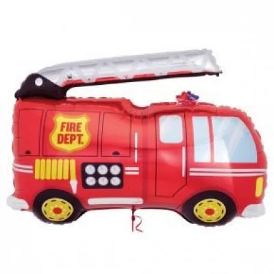 Шар фольгированный 34" "Пожарная машина" 4086610