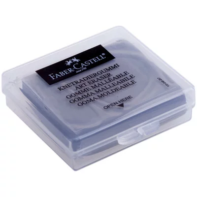 Ластик-клячка Faber-Castell, формопласт, 40*35*10мм, серый Faber-Castell 199907