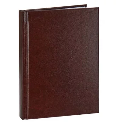 Ежедневник недатированный МАЛЫЙ ФОРМАТ А6 110*148мм бумвинил " Проф-Пресс " 96л Коричневый 96БВ-3001