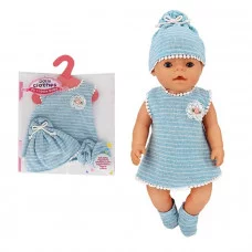 Одежда для пупса "Мой малыш" платье, шапочка, носочки 6961648