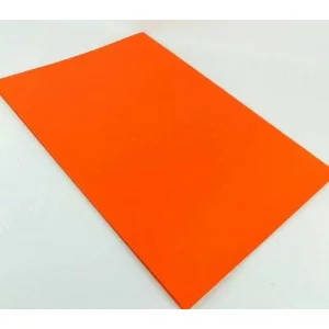 Бумага IQ color А4, 120 г/м, 1 лист, интенсив, оранжевая, OR43, 07111 110770