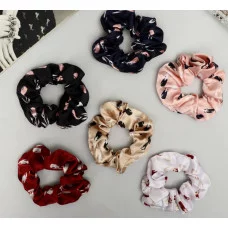 Резинка для волос "Орбита" цветок 10см микс 10105122