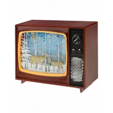 Подсвечник Новогодние олени 10*8.6*4.2 см Т-5958