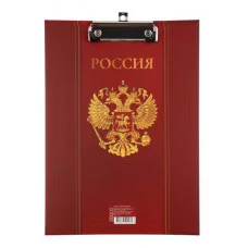 Планшет с зажимом А4 мат ламин 3мм KLERK Символика 231753 231753