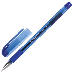 Ручка шариковая масляная BRAUBERG Max-Oil Tone, корпус тонирован., 0,7мм, линия 0,35мм, синяя,OBP113