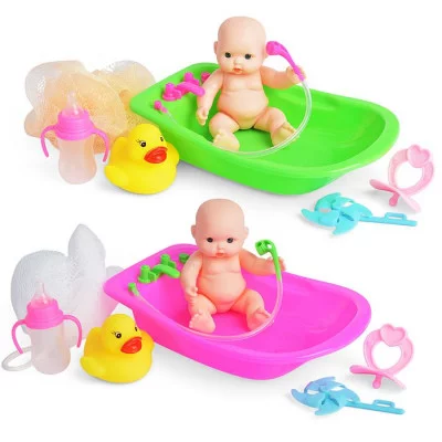 Пупс "Кирюша" с аксессуарами, в сетке LD3402D-20F