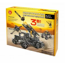 Конструктор металл 3в1 "Боевая техника " 02222 623-308