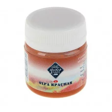 Гуашь художественная банка 40мл, ЗХК Мастер класс 1720309 Охра красная 3245229