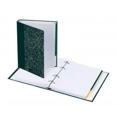 Тетрадь на кольцах А5, 240л., BG "Карта города", с разделителями, глянцевая ламинация 372966