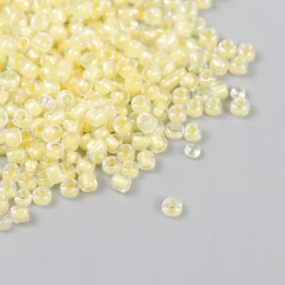 Бисер "Zlatka" 08/0, 3 мм, 10 г 0202 желтый 9317286