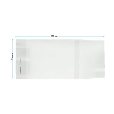 Обложка 230*520 для учебников старших классов, универсальная, ArtSpace, ПВХ 100мкм, ШК 352959