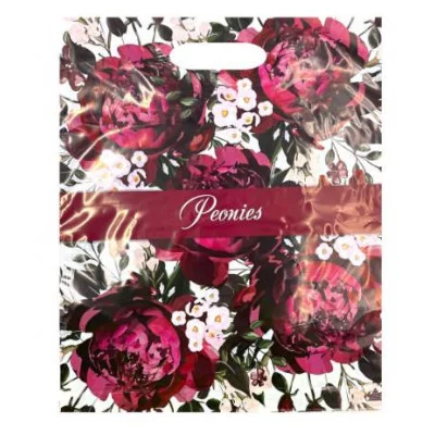 Пакет с прорубной ручкой ТИКО Весенние ландыши 40*31 1136