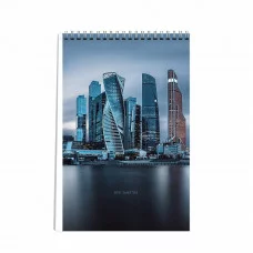 Блокнот А5 80л "Москва" КанцЭксмо БК580257