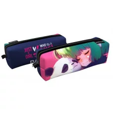 Пенал квадро ErichKrause 210x70x70мм Panda Hugs 62863