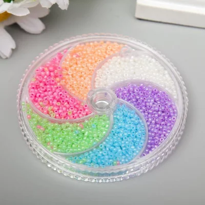 Набор бисера для рукоделия "Zlatka№5"  6 цветов, 11/0, матовый 6870454