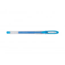 Гелевая ручка ЮНИ UM-120AC, 0,7мм,пастель синий