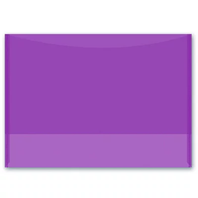 Папка-конверт с клапаном А4 0,18мм тонированный малиновый ФЕНИКС+ 46740 319197